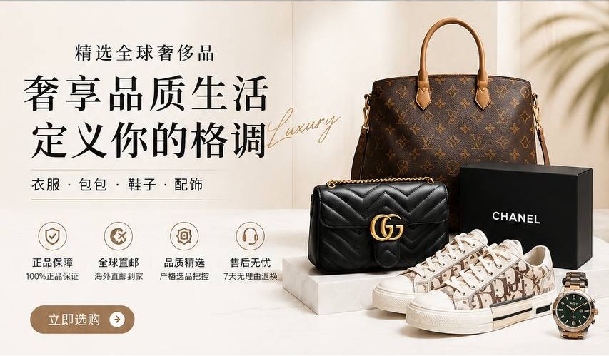 精选全球奢侈品，奢享品质生活